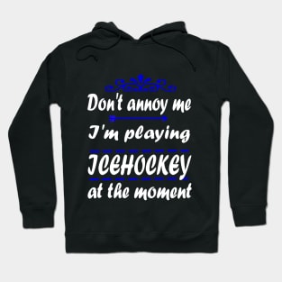 Ice Hockey Bodycheck Puck Stadium Gift Hoodie